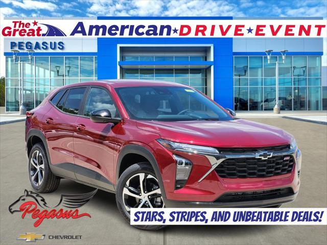 new 2025 Chevrolet Trax car, priced at $24,540