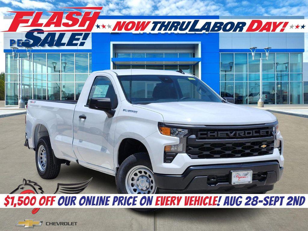 new 2025 Chevrolet Silverado 1500 car, priced at $46,530