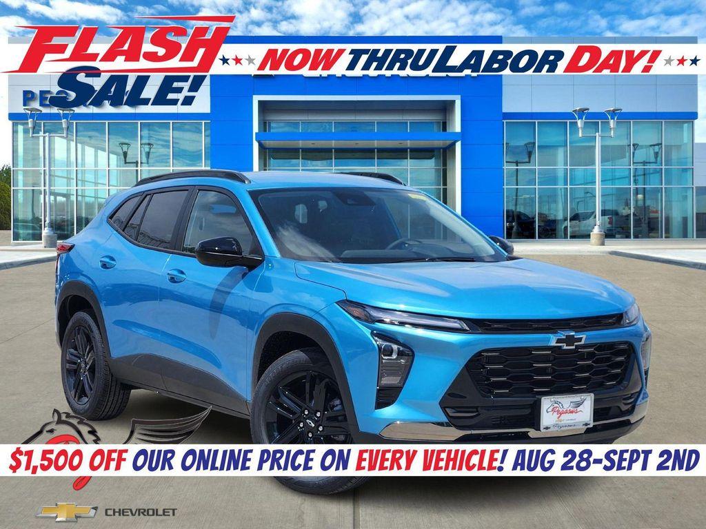new 2025 Chevrolet Trax car, priced at $27,085