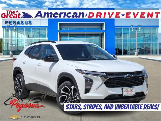 new 2025 Chevrolet Trax car, priced at $26,690