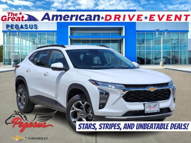 new 2025 Chevrolet Trax car, priced at $25,485