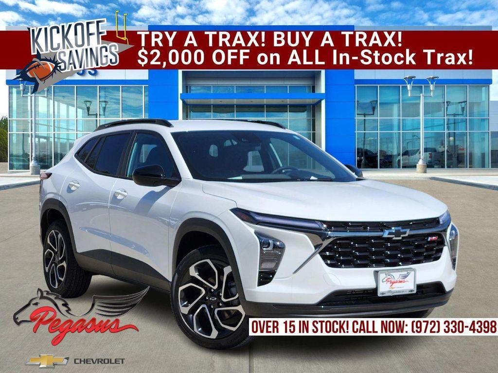 new 2025 Chevrolet Trax car, priced at $24,690