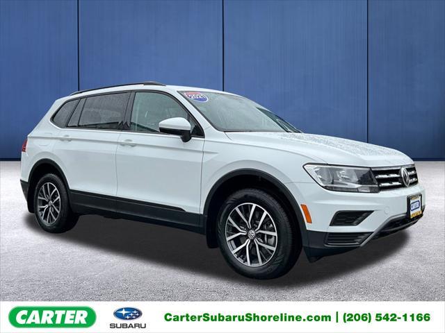 used 2021 Volkswagen Tiguan car, priced at $19,480