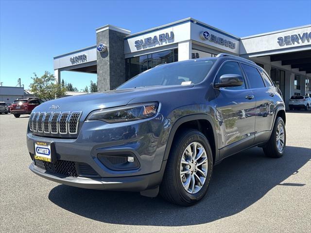used 2021 Jeep Cherokee car, priced at $22,580