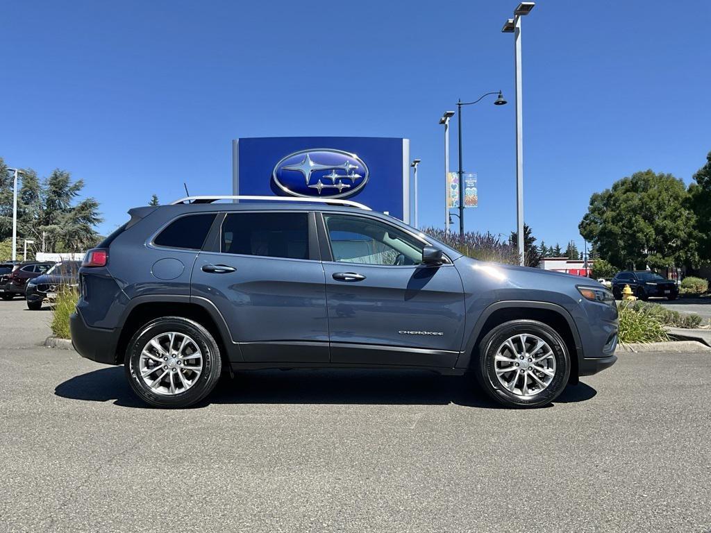 used 2021 Jeep Cherokee car, priced at $20,880