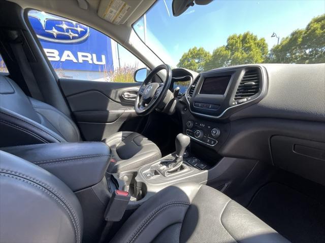 used 2021 Jeep Cherokee car, priced at $22,580