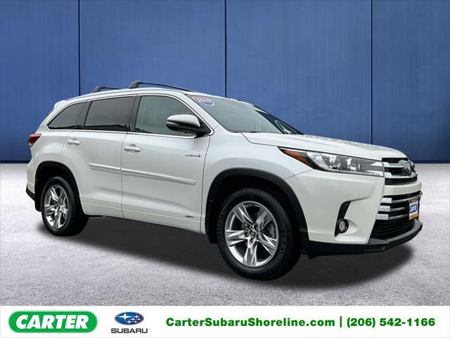 used 2017 Toyota Highlander Hybrid car, priced at $28,580