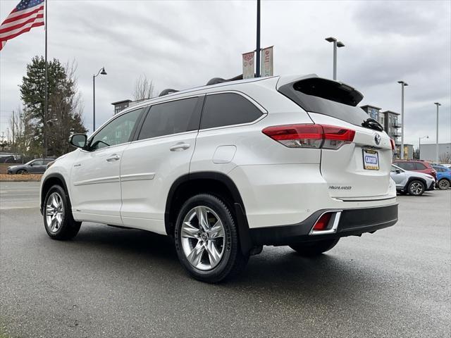 used 2017 Toyota Highlander Hybrid car, priced at $28,580