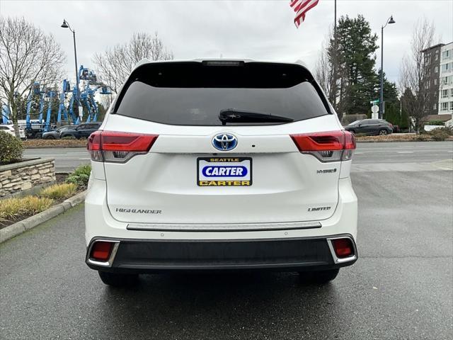 used 2017 Toyota Highlander Hybrid car, priced at $28,580