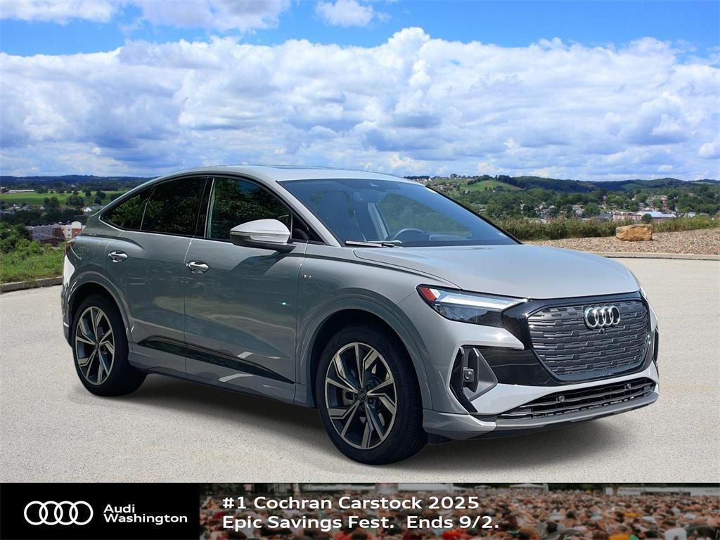 new 2025 Audi Q4 e-tron car, priced at $63,845