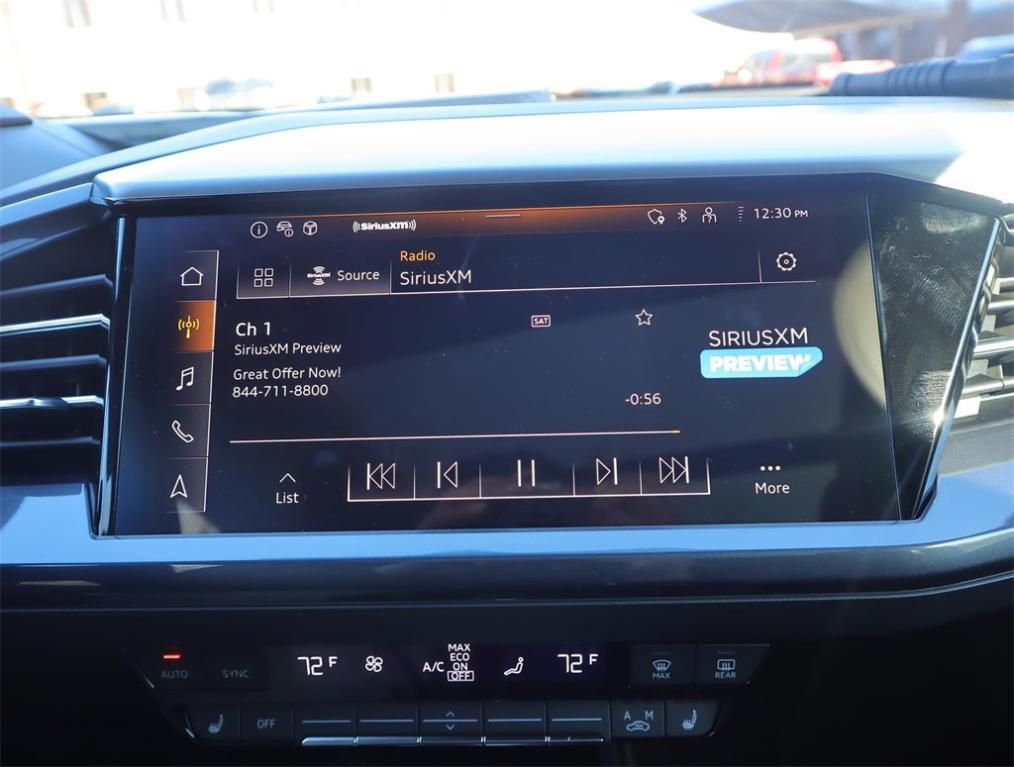 new 2025 Audi Q4 e-tron car, priced at $63,845