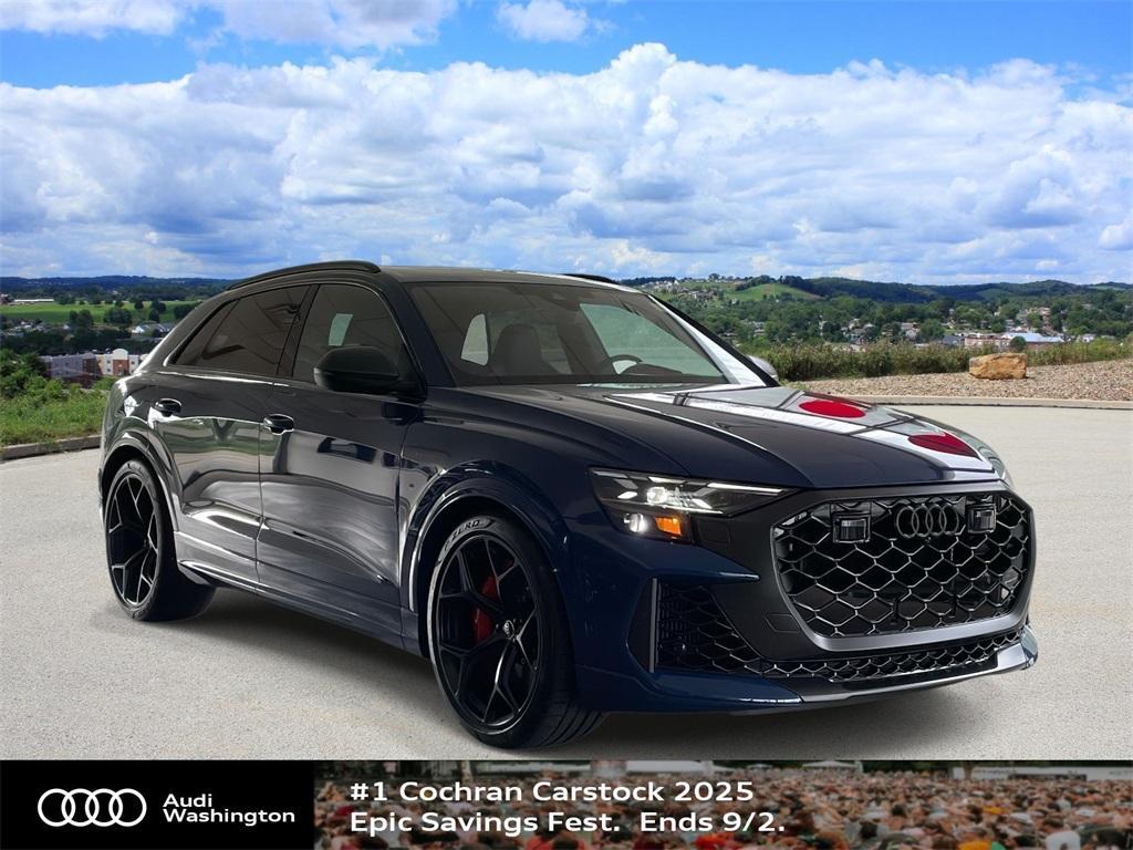 new 2025 Audi RS Q8 car, priced at $155,090