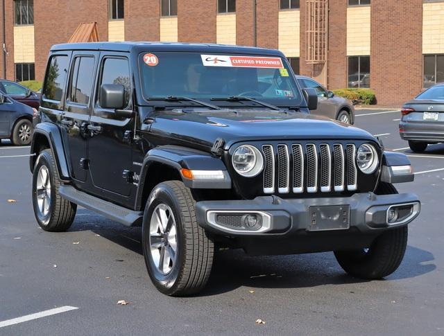 used 2020 Jeep Wrangler Unlimited car, priced at $32,883