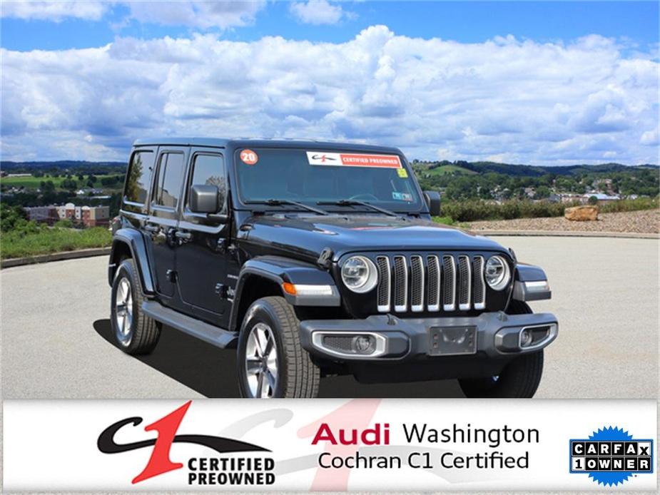 used 2020 Jeep Wrangler Unlimited car, priced at $29,640