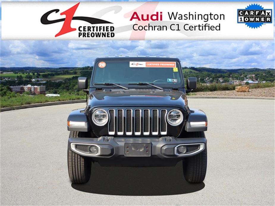 used 2020 Jeep Wrangler Unlimited car, priced at $29,640