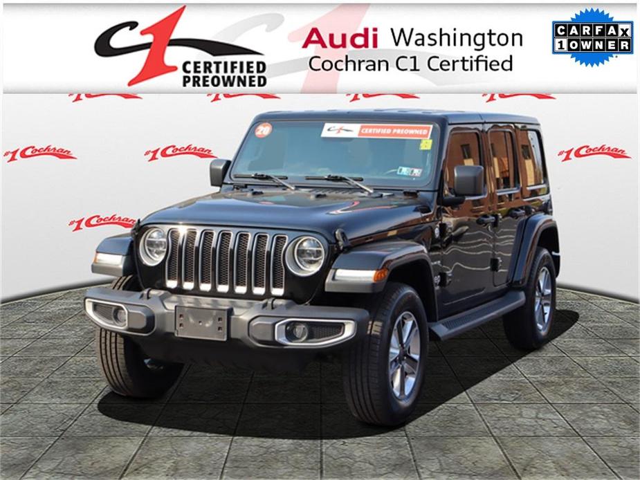 used 2020 Jeep Wrangler Unlimited car, priced at $29,640