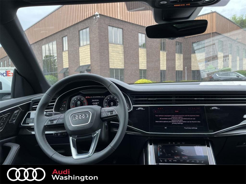new 2025 Audi Q8 car, priced at $86,705