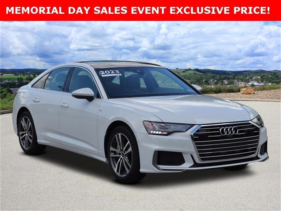 used 2023 Audi A6 car, priced at $48,026