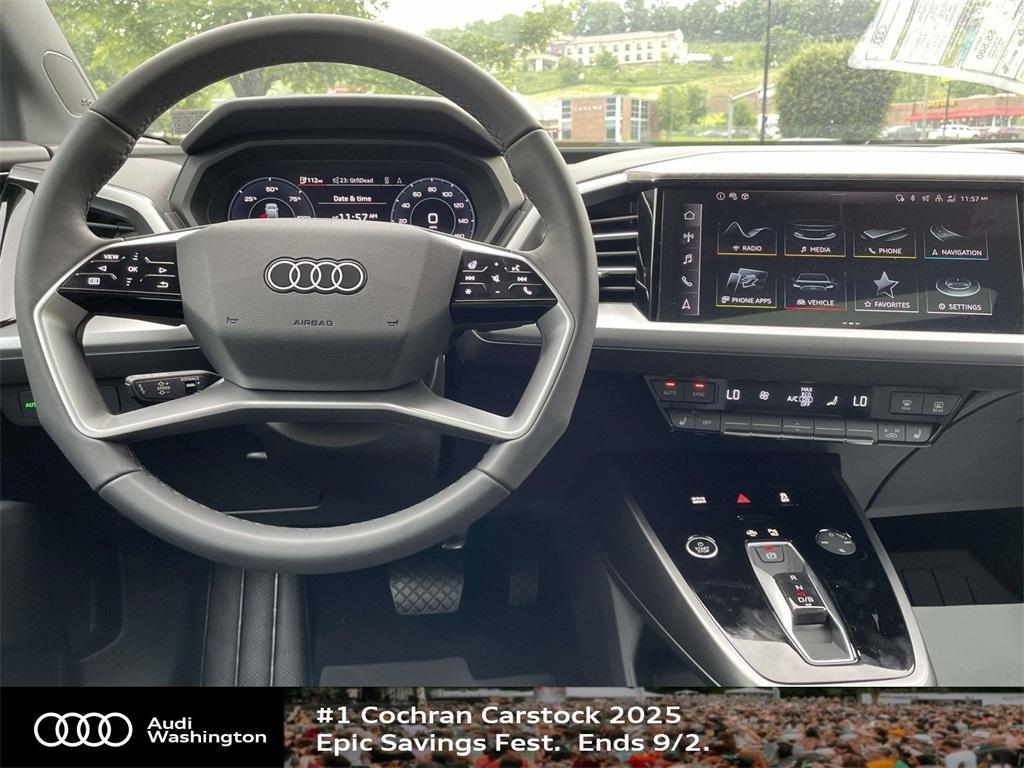 new 2025 Audi Q4 e-tron car, priced at $65,175