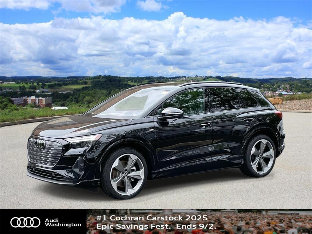 new 2025 Audi Q4 e-tron car, priced at $65,175