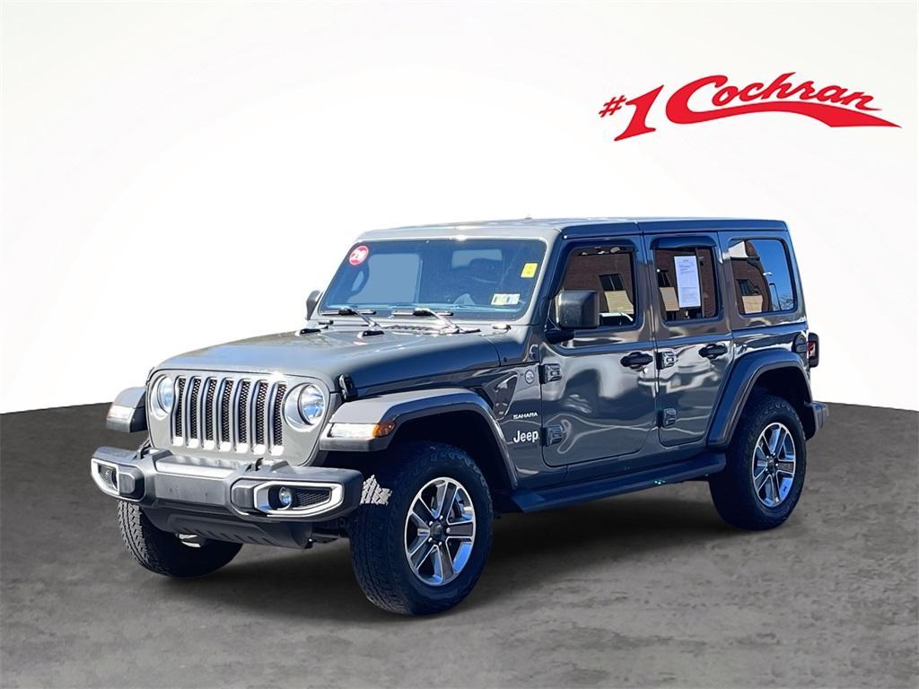 used 2020 Jeep Wrangler Unlimited car, priced at $26,498