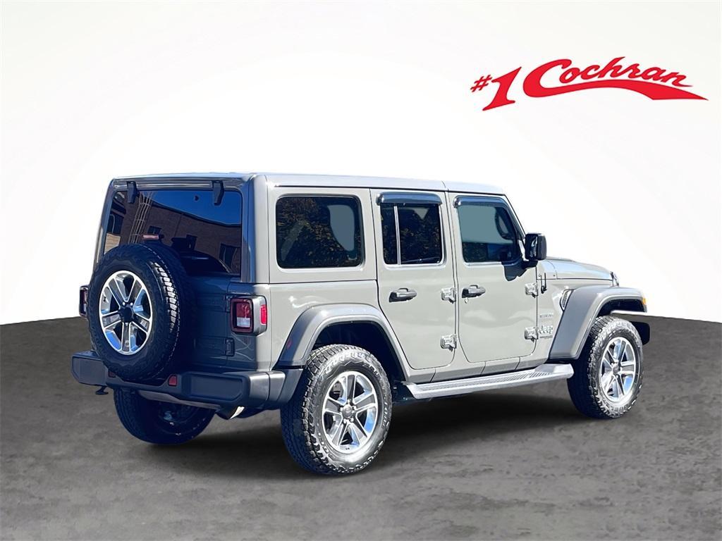used 2020 Jeep Wrangler Unlimited car, priced at $26,498