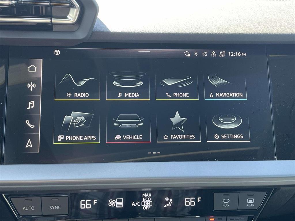 new 2025 Audi A3 car, priced at $43,540