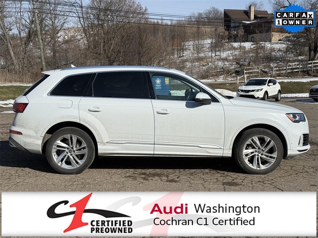 used 2021 Audi Q7 car, priced at $32,465