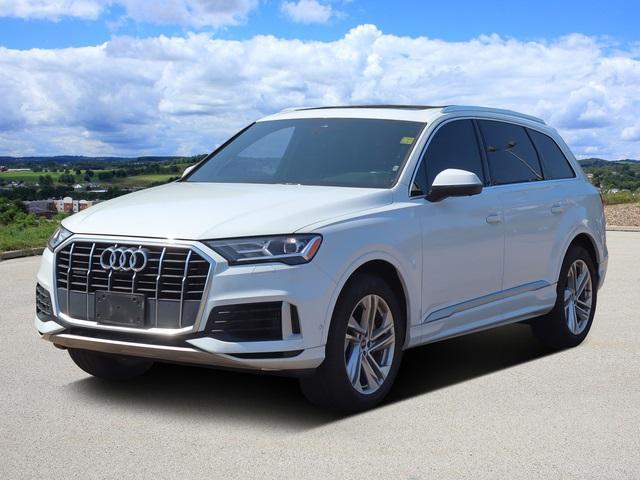 used 2021 Audi Q7 car, priced at $34,674