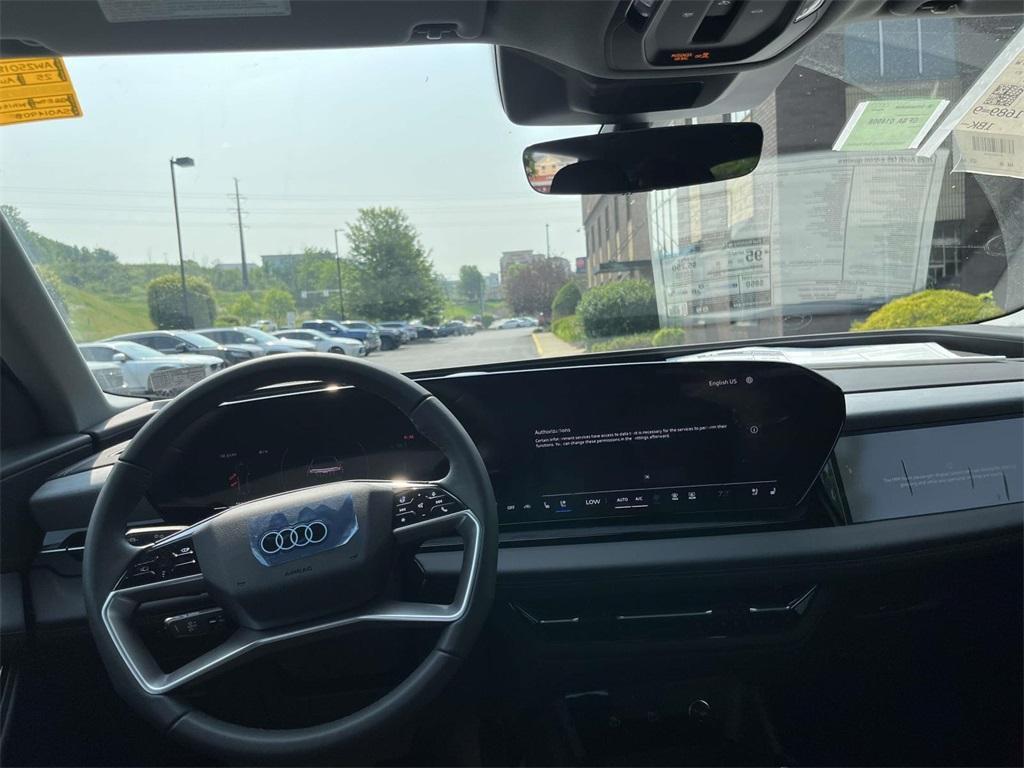 new 2025 Audi Q6 e-tron car, priced at $77,750