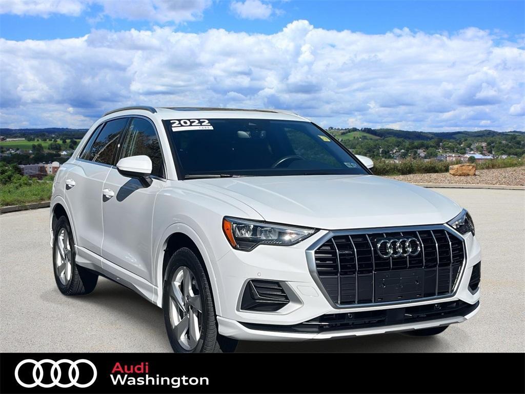 used 2022 Audi Q3 car, priced at $27,900