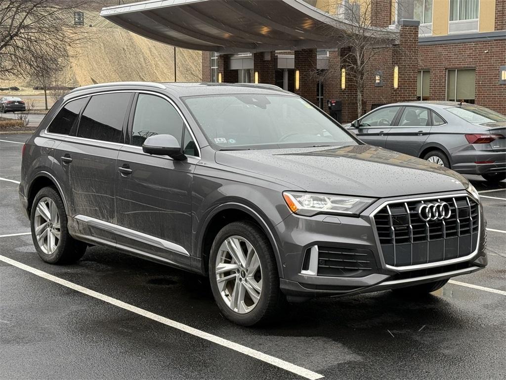 used 2021 Audi Q7 car, priced at $36,332