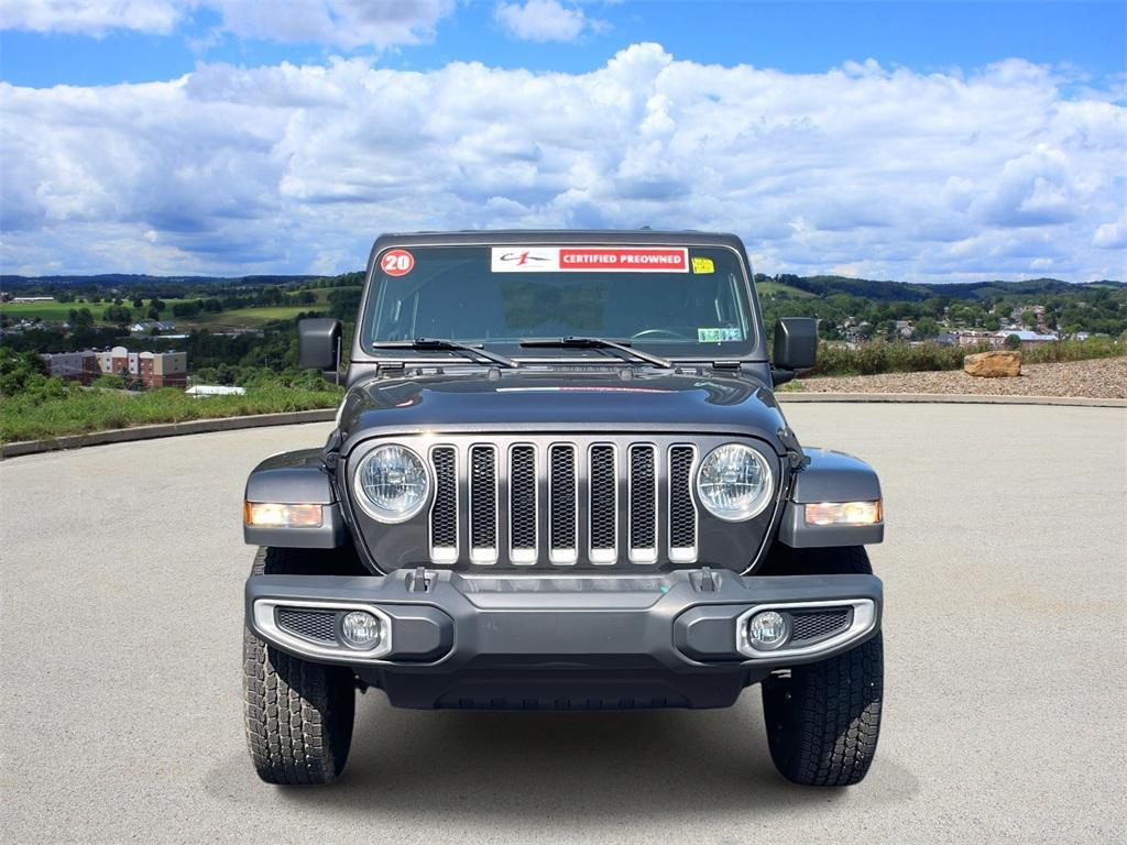 used 2020 Jeep Wrangler Unlimited car, priced at $30,170