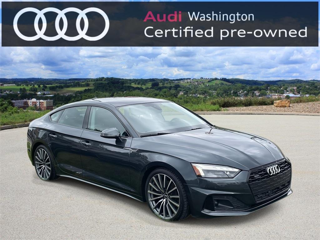 used 2022 Audi A5 car, priced at $37,500