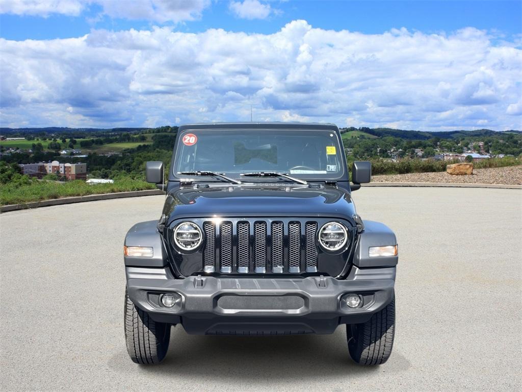 used 2020 Jeep Wrangler Unlimited car, priced at $28,000