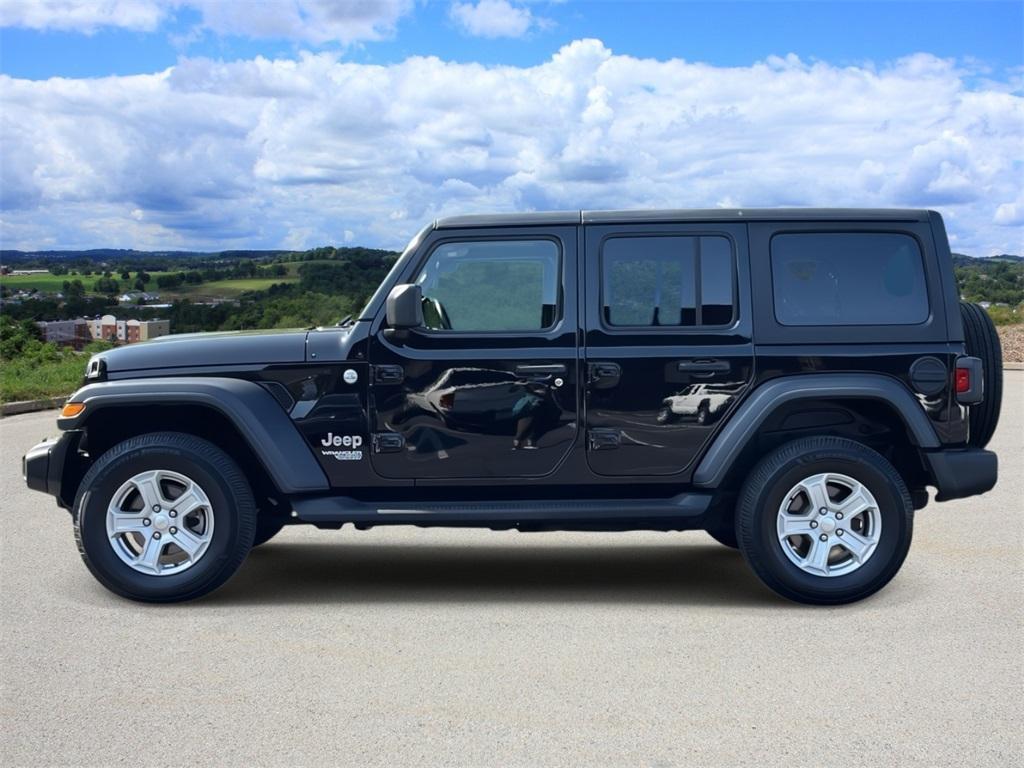 used 2020 Jeep Wrangler Unlimited car, priced at $28,000