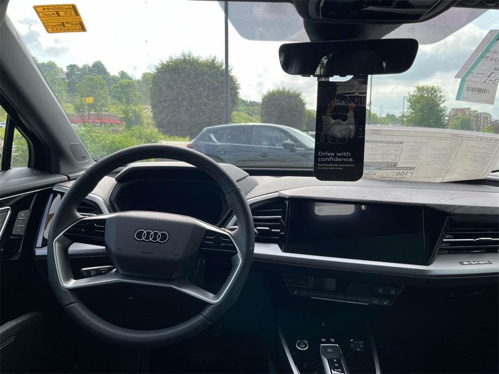 new 2025 Audi Q4 e-tron car, priced at $65,060