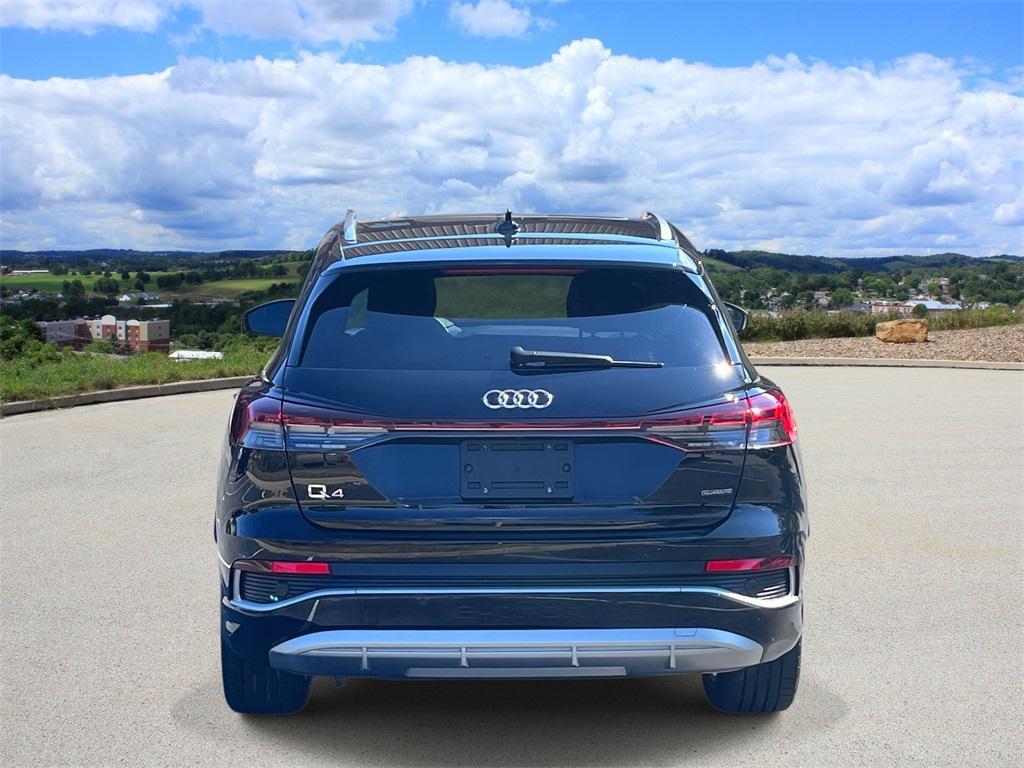 used 2024 Audi Q4 e-tron car, priced at $33,999