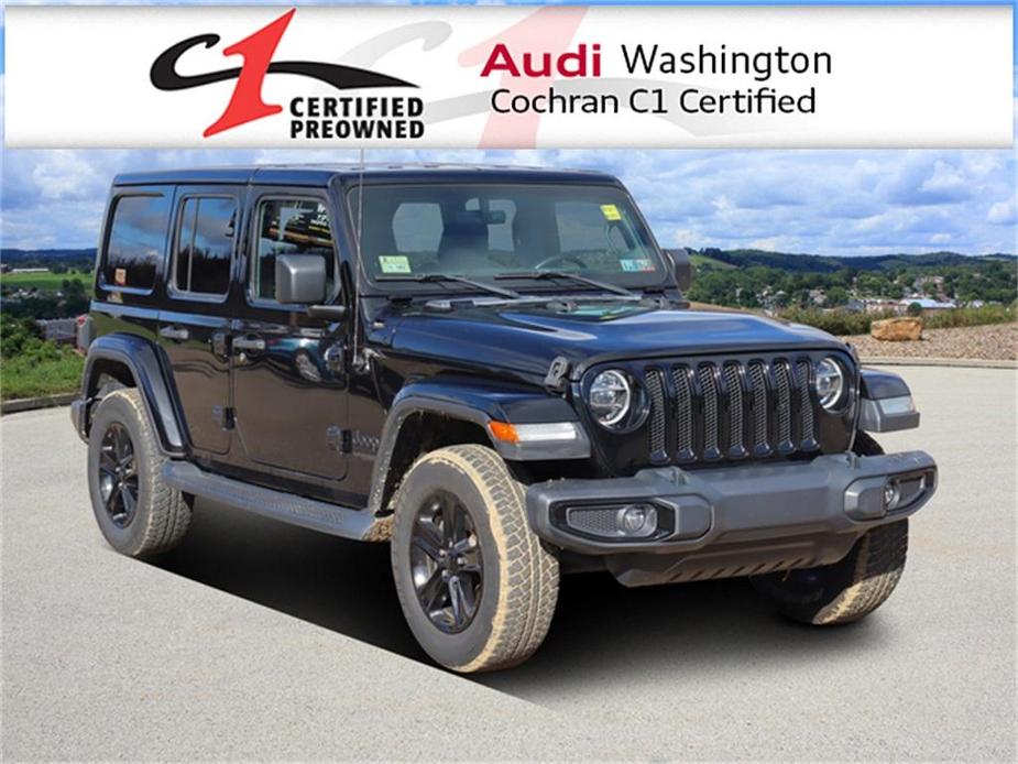 used 2020 Jeep Wrangler Unlimited car, priced at $28,848