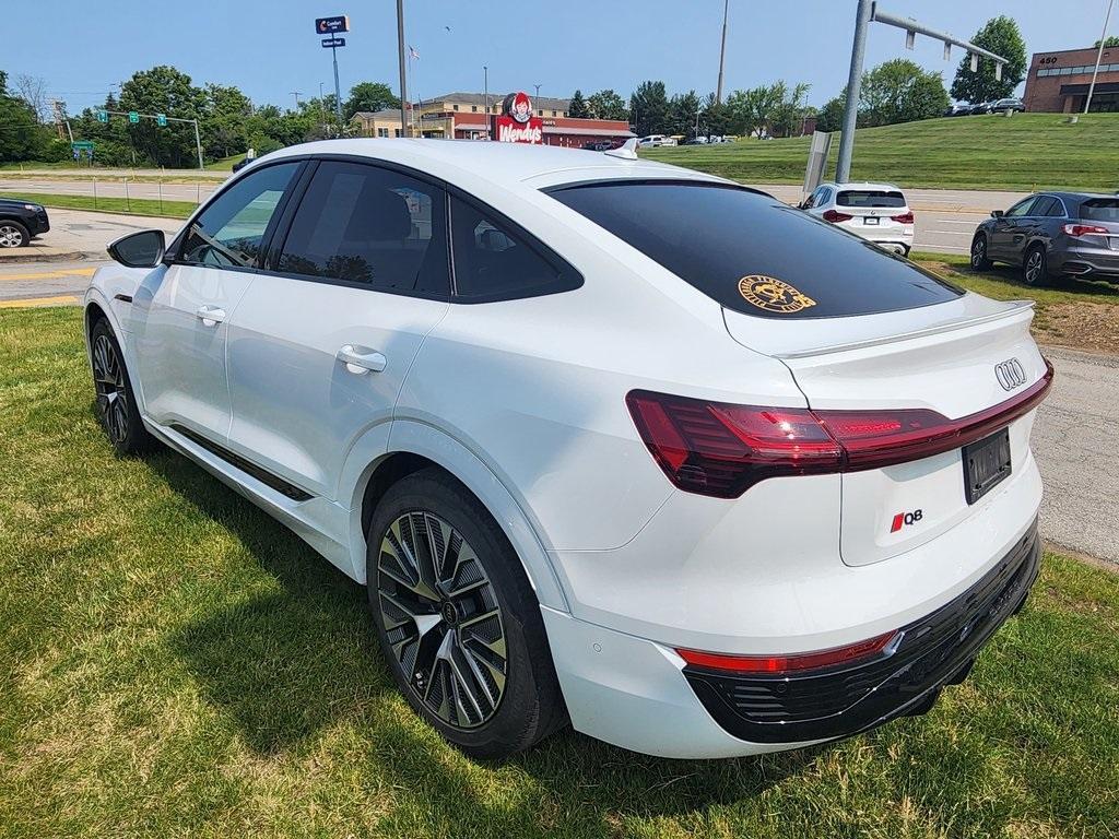 used 2024 Audi Q8 e-tron car, priced at $53,000