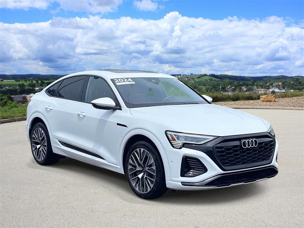 used 2024 Audi Q8 e-tron car, priced at $52,500