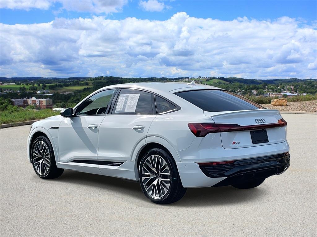 used 2024 Audi Q8 e-tron car, priced at $49,983