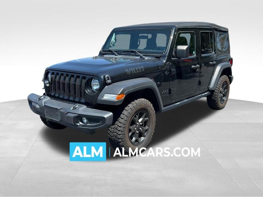 used 2022 Jeep Wrangler Unlimited car, priced at $30,670