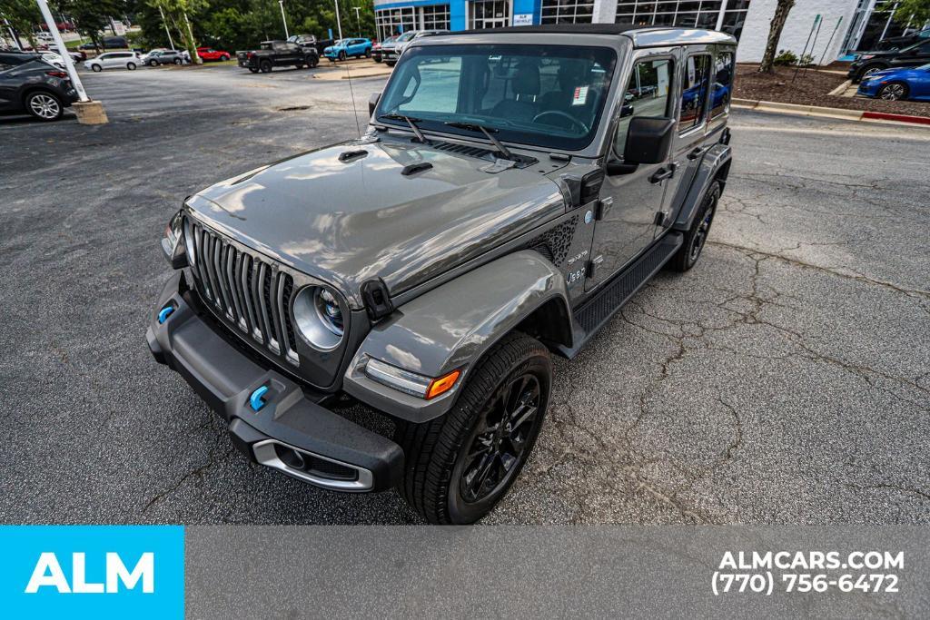 used 2023 Jeep Wrangler 4xe car, priced at $31,420