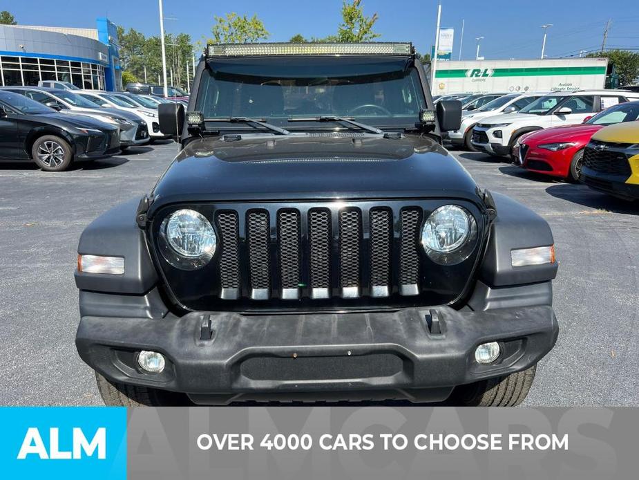 used 2018 Jeep Wrangler Unlimited car, priced at $24,920