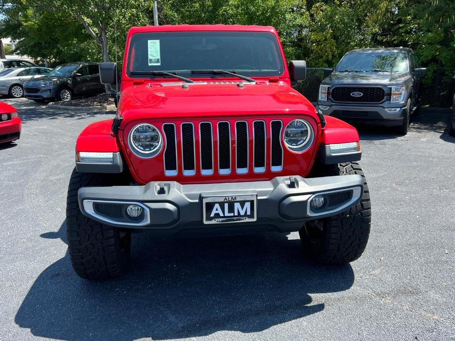 used 2020 Jeep Wrangler Unlimited car, priced at $40,940