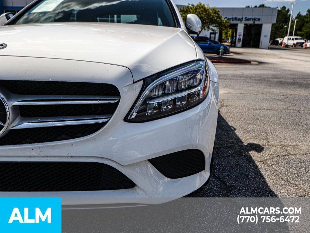 used 2021 Mercedes-Benz C-Class car, priced at $22,920