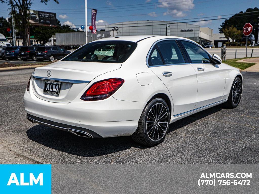 used 2021 Mercedes-Benz C-Class car, priced at $22,920