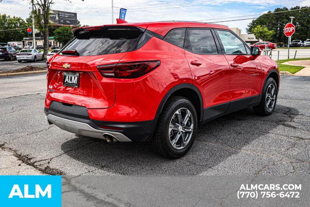 used 2023 Chevrolet Blazer car, priced at $22,620