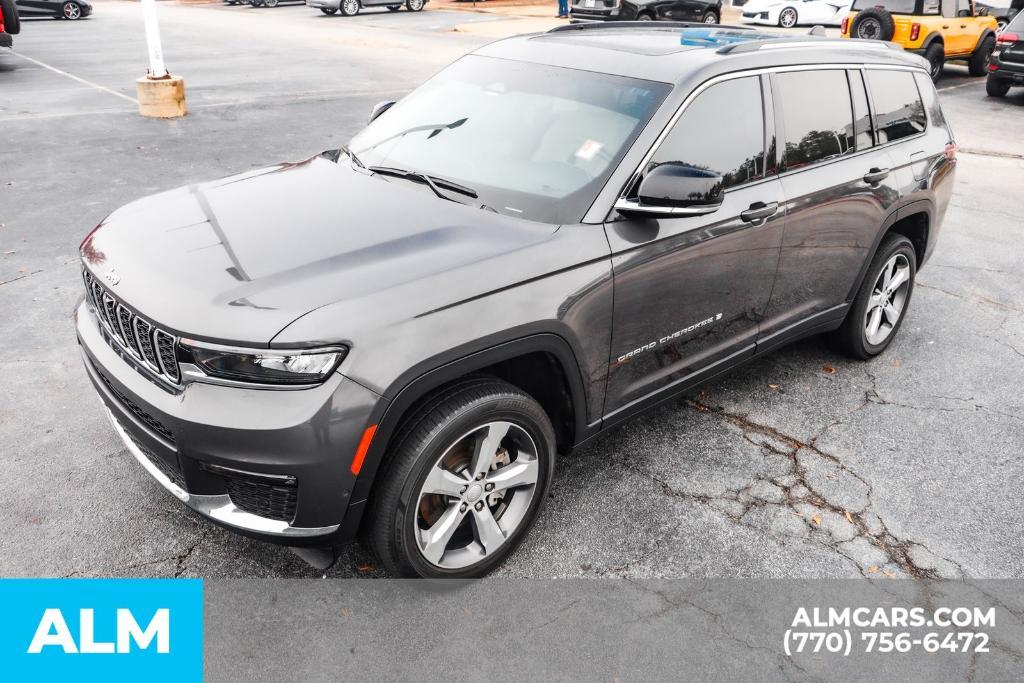 used 2022 Jeep Grand Cherokee L car, priced at $27,820